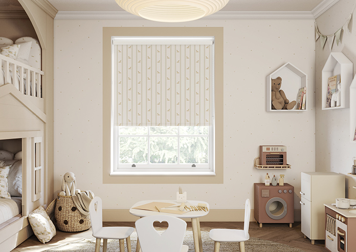 Dasching About, Sausage Stripe Biscuit - Roller Blind - Image 3
